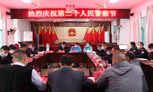 新街边境派出所举办庆祝人民警察节暨“基层党建+”联防联建联治机制启动仪式