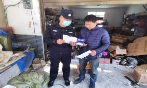 反诈宣传在行动 筑牢节前防范墙