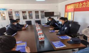春化边境派出所深入一线村屯开展党的二十大精神宣讲活动