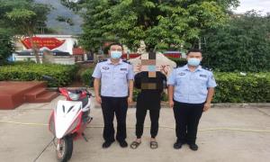 神速！移民管理警察三小时侦破摩托车盗窃案