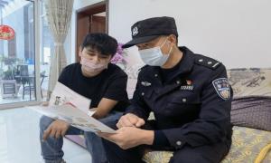 花桥坝边境检查站开展禁赌宣传活动