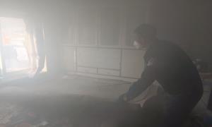村民烧炕险些起火 巡逻民警妥善处置