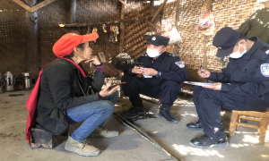 “百万警进千万家”入户走访解民忧