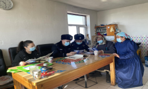 春季走访正当时 反诈宣传无死角