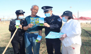 二工镇边境派出所扎实开展边防政策法规宣传系列活动