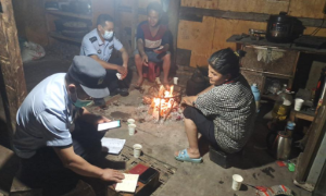 石月亮边境派出所扎实开展案件回访工作