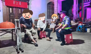 17岁少年企图自杀 民警凌晨雨中暴走3小时搜寻