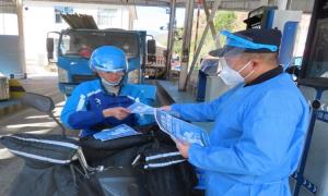 花桥坝边境检查站组织开展节前反诈宣传活动
