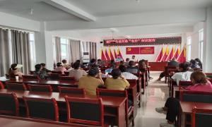反诈宣传进村寨  凝心聚力筑平安