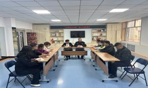 新华边境派出所联合图们市新民社区召开群众代表座谈会
