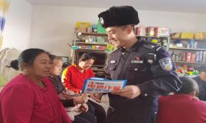 反诈宣传进村屯 守牢群众“钱袋子”