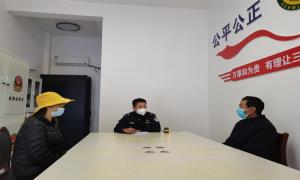 家庭矛盾引危机 民警调解促和谐