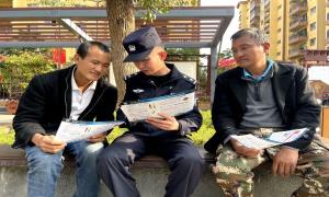 上江边境派出所助推普法强基工作在边境地区走深走实