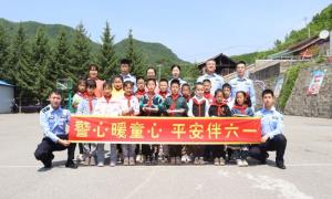 警校联建庆“六一” 平安普法入校园