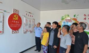 月晴边境派出所联合共建单位开展共迎建党102周年系列活动