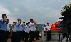 和龙边境检查站联合开展庆祝建党102周年活动