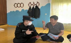 广坪边境检查站开展边境政策法规宣传活动
