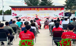 民族团结之花在边境盛开