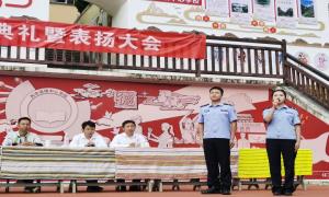 普法宣传进校园 守护未来在行动