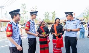 “车轮警务”跑出边境社会治理新速度