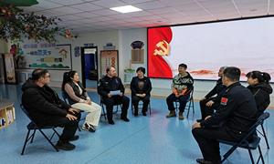新华边境派出所深入辖区开展矛盾纠纷调解工作