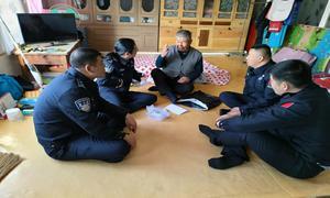新春送温暖 警民鱼水情