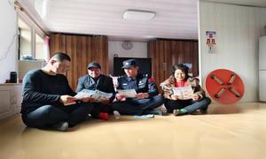 月晴边境派出所开展防范电信网络诈骗普法宣传活动