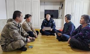 南坪边境派出所积极开展边境法律宣传工作