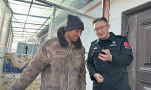 前哨边境检查站大力开展“边境政策法规宣传教育月”活动