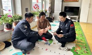 广坪边境检查站组织开展“凝中国心 铸中华魂”主题宣传活动