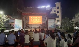 “露天电影”给群众送去沉浸式不同体验