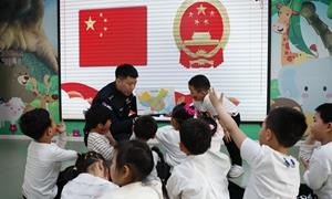 吉林图们：小小童心向祖国