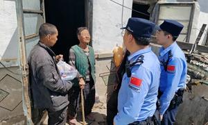 芦果边境派出所访民情重实效