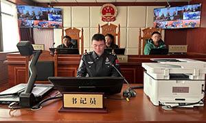 模拟庭审进辖区 普法教育零距离