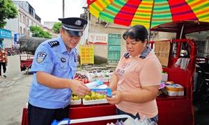 夏石边境派出所扎实开展禁毒宣传活动