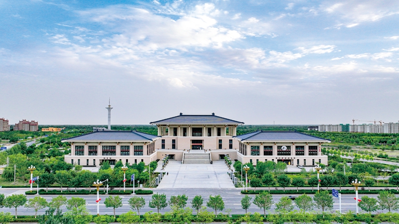 第二师铁门关市渤海教导旅纪念馆全景图.jpg 第二师铁门关市渤海教导旅纪念馆全景图.jpg