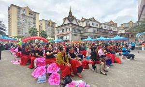 勐海镇茶城社区：社企联动敬老 艺韵情暖重阳 