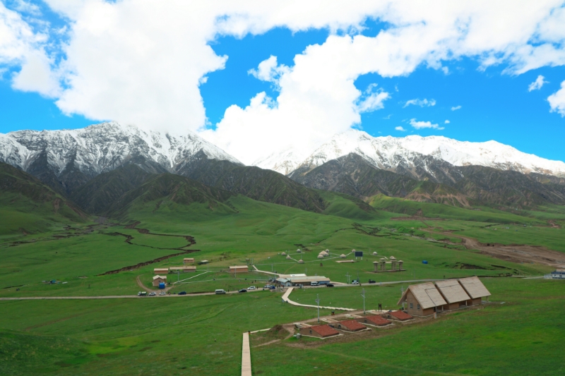 新疆生产建设兵团第十四师昆玉市昆仑山大峡谷景区航拍图。 刘秋月摄.jpg 新疆生产建设兵团第十四师昆玉市昆仑山大峡谷景区航拍图。 刘秋月摄.jpg