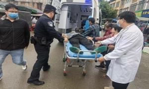 民警狂奔数十米 留下背影真帅