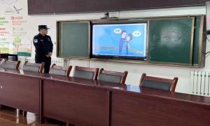 甘其毛都边境派出所深入辖区学校开展 主题安全教育活动