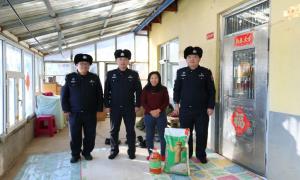 寒冬送温暖 关怀零距离