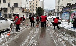 湖北红安：上店社区雪中行动彰显基层治理温度