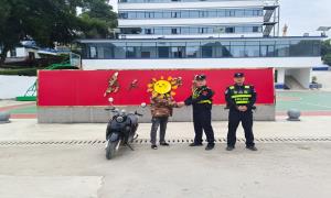 速破窃案暖民心 夏石边境派出所民警2小时追回被盗摩托车