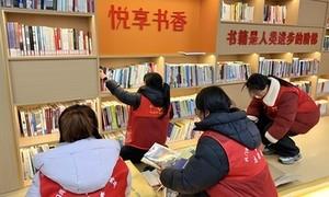 黄冈红安:图书再上新 社区书屋有“颜”又有“料”