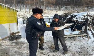 金华边境派出所“植树节”开展普法宣传活动