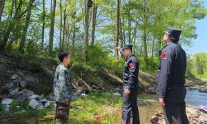 边境警色护“国鸭” 生态警务绘和谐