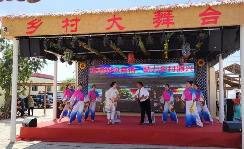2023年6月20日 拍摄地点：司家桥村乡村大舞台司家桥村新时代文明实践站举办“推进移风易俗，助力乡村振兴”文体活动.jpg