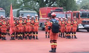 防汛战备砺精兵！西南片区五支消防救援机动队伍首次蓉城集结