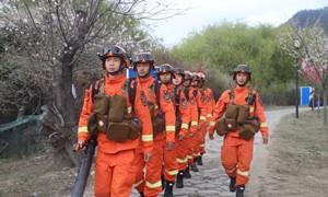 林芝消防救援两地联动 筑牢端午节“防火安全网”