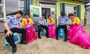 入户宣传接地气 禁毒知识进农家